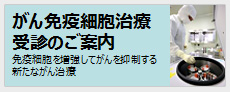 がん免疫細胞治療受診のご案内